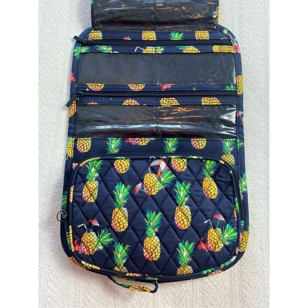 VERA BRADLEY Medium Travel Organizer in Cotton- TOUCAN PARTY
